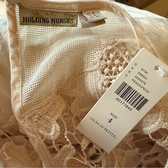NWT- Anthropologie Holding Horses Babydoll Dress – Size 4 - Picture 7 of 9